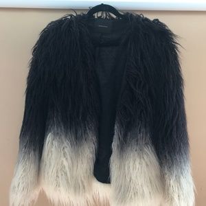 Scotch & Soda/Maison Scotch Faux Fur Jacket